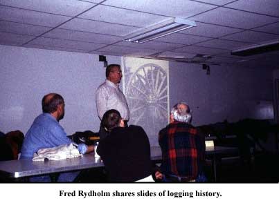 Fred R. shares logging history.