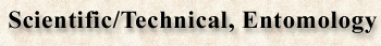 Scientific/Technical, Entomology